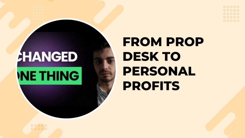 From Prop Desk to Personal Profits How One Trader Scaled $280K in Under a Year